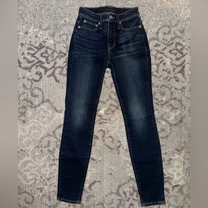 Lucky Brand Jeans size 00 curvy skinny high rise NWOT